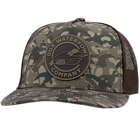Cupped DUX Backwoods Camo Hat