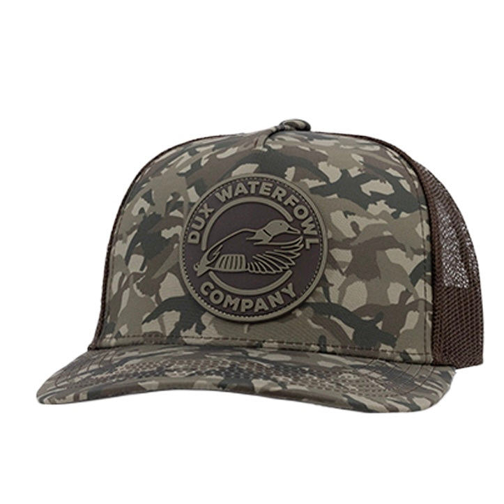 Cupped DUX Backwoods Camo Hat
